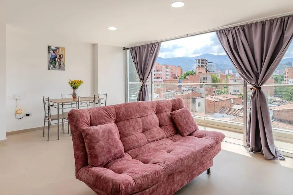 Apartment Lindo Apartamento En Laureles Con Piscina 501 Medellín